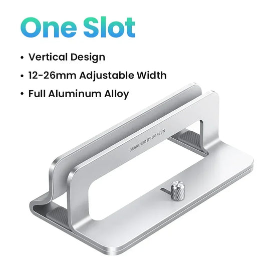 UGREEN Single Slot Vertical Aluminium Laptop Stand