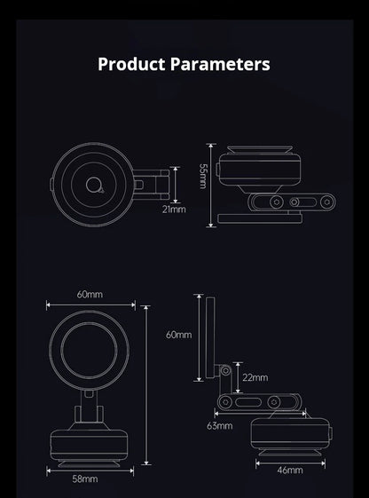 VlogPro - 360° Foldable Magnetic Phone Holder