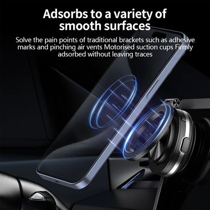 VlogPro - Small 360° Motorised Suction Cup & Magnetic Phone Holder